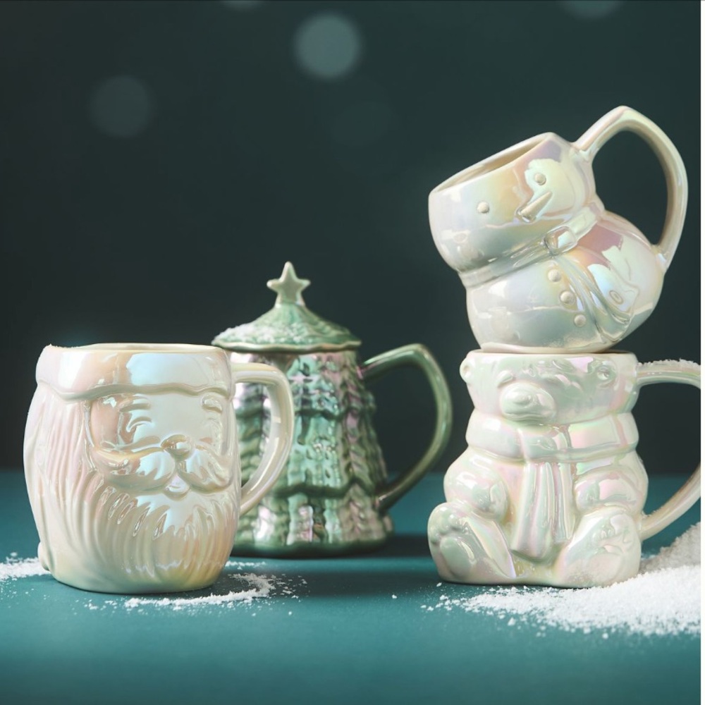 Anthropologie Merry‎ Luster Polar Bear mug 🧸